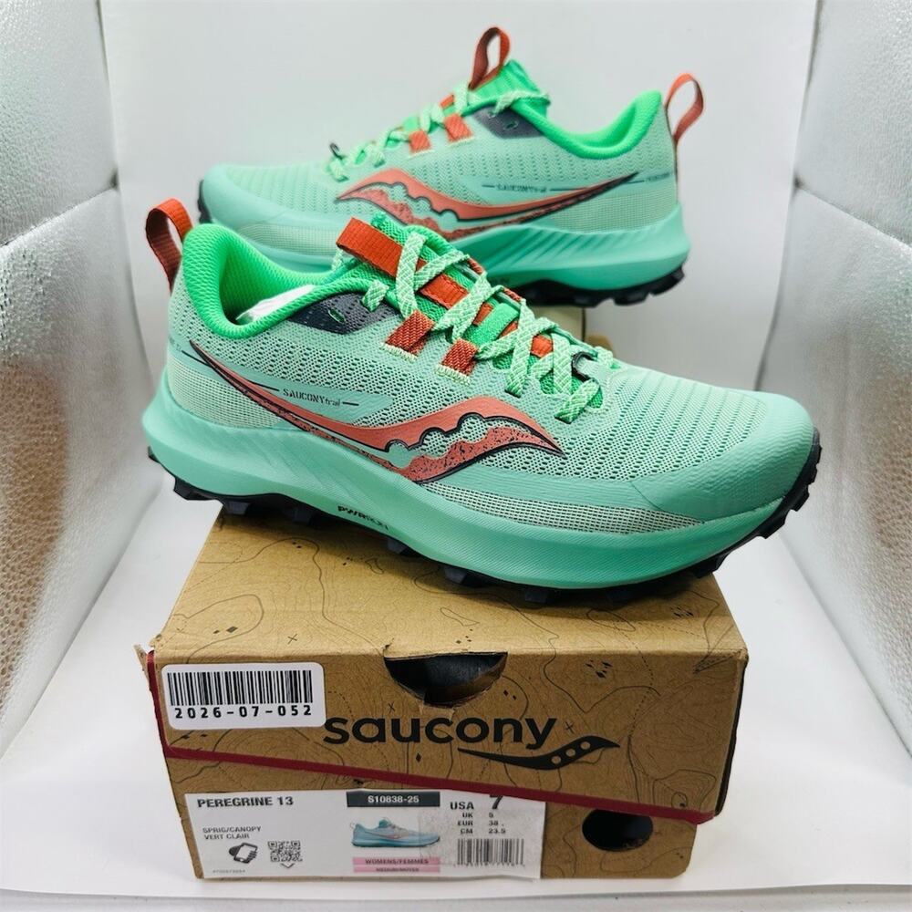 Saucony Peregrine 13 Trail Running Shoes Spring Canopy | Women’s Size 7 US | New